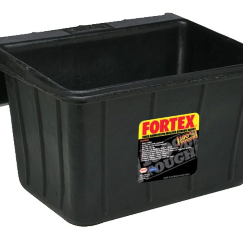 Fortex 18qt Over The Fence Rubber Feeder