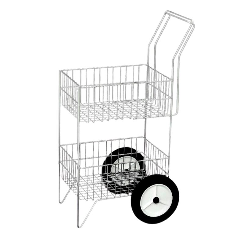 Royal Wire Rolling 2 Tier Basket
