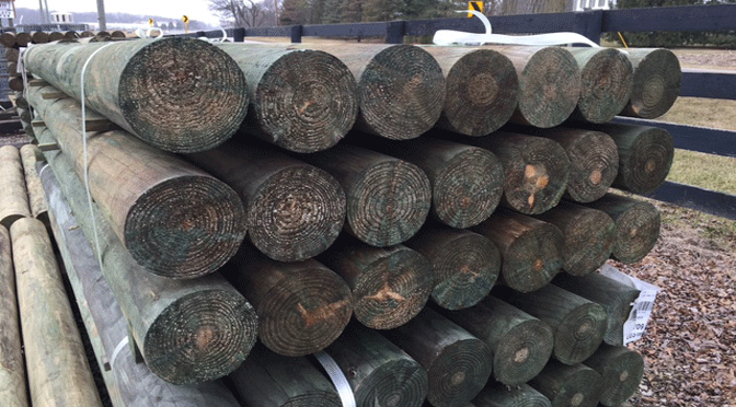 6” x 9’ Cylinder Post - Image 3