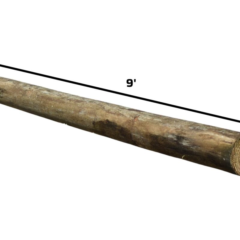 6” x 9’ Cylinder Post