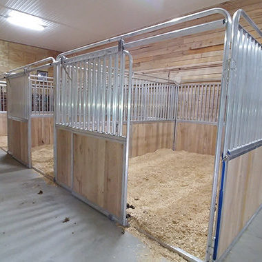 Modular Aluminum Stalls