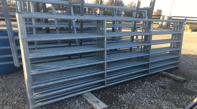 Cashmans 7 Bar Heavy Duty Galvanized Gate