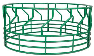 Cashmans Cattle Round Bale Feeders - 6-open