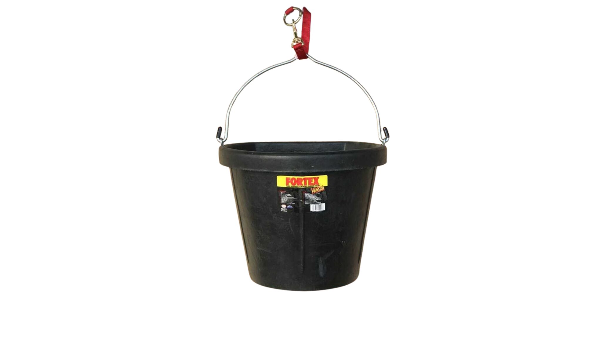 Fortex Flat Back Rubber Bucket