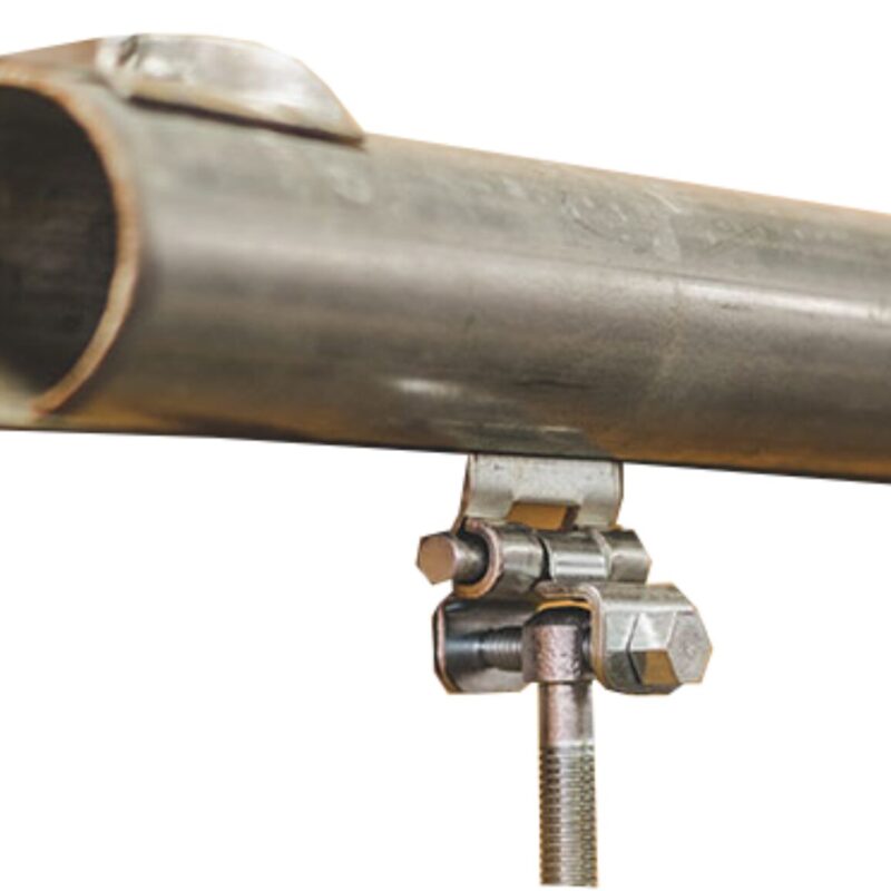 Galvanized Round Versa Track