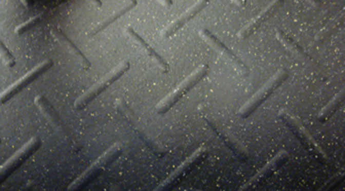 Diamond Plate Patterned Mats 4' x 6' x 3/4"