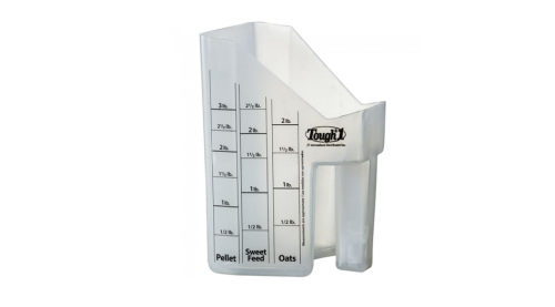 Feed Scoop with Measurements