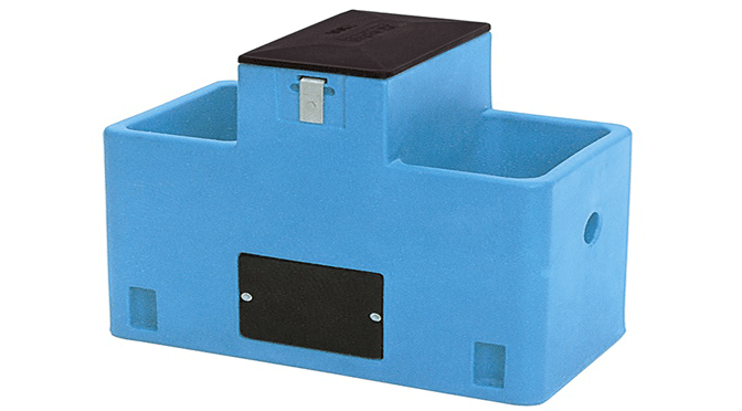 Dual Open Trough Pasture Waterer