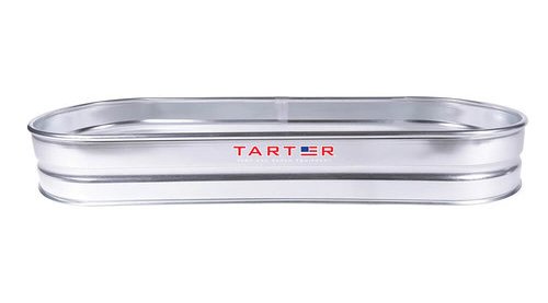 3′ x 1′ x 8′ Oval Planter