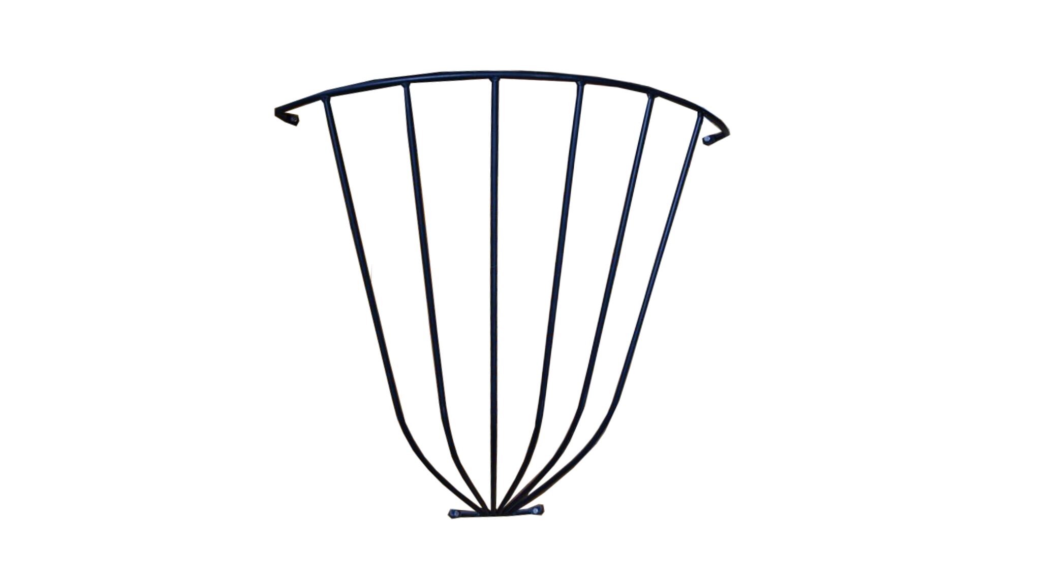 Black Iron Corner Hay Feeder