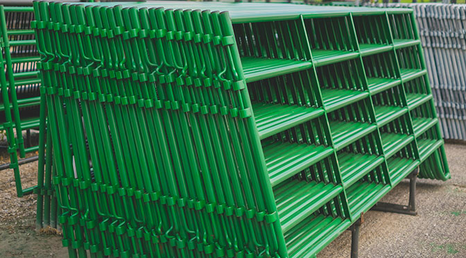 5' High Cashmans Heavy Horse Panel