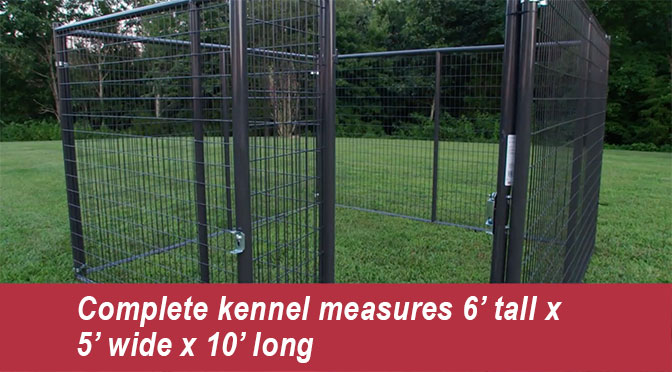 5' x 10' Kennel