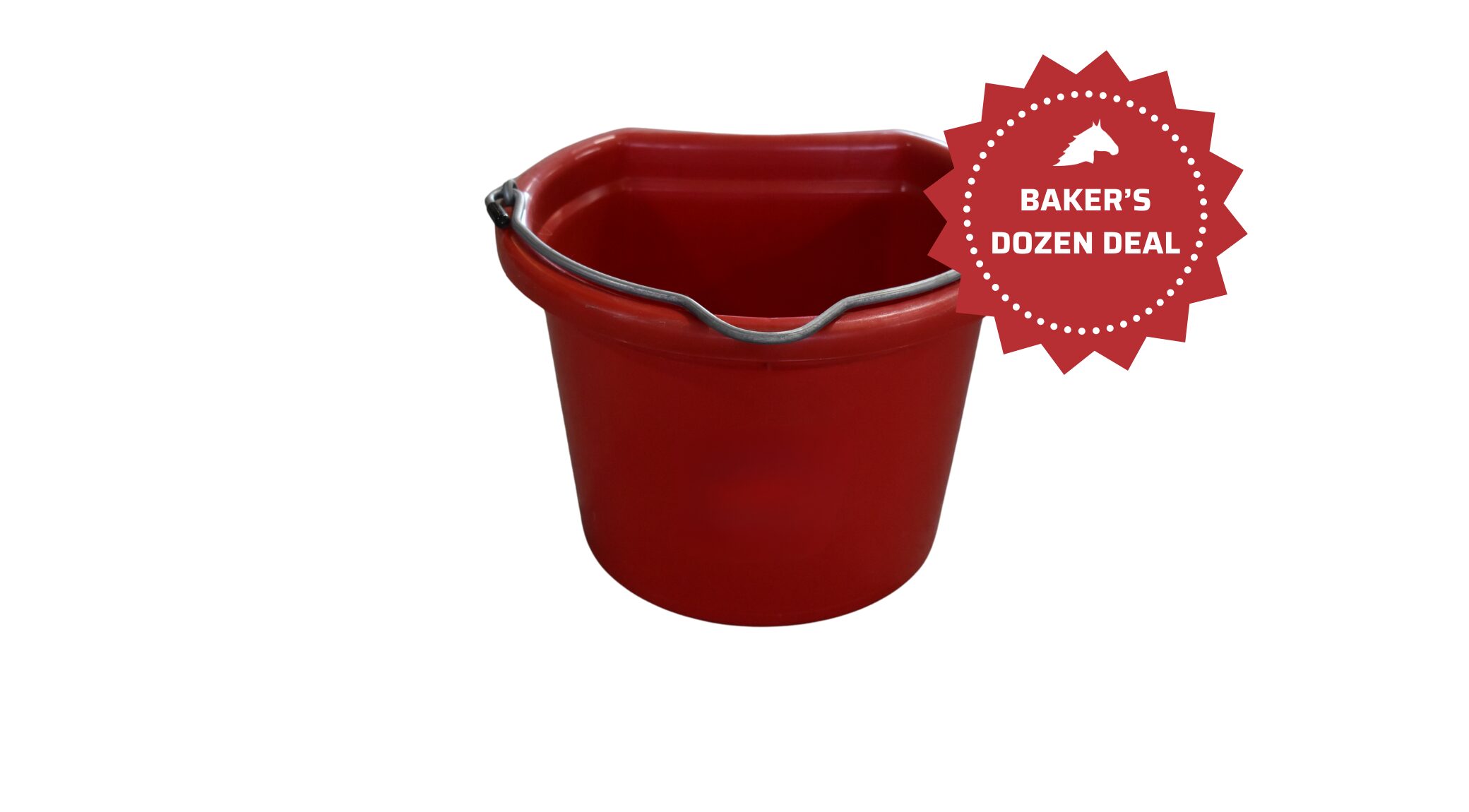 Fortiflex 8 Quart Premium Flat Back Bucket